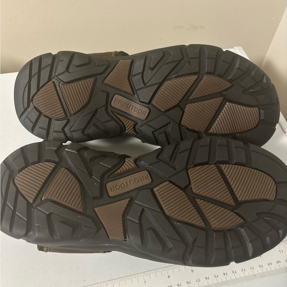 Proutdor sandals men's size 12-12.5 brown new - Picture 4 of 4